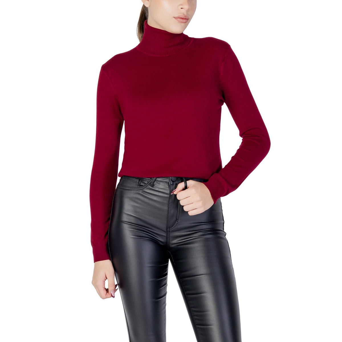 Choral — Pullover Stehkragen D005 für Damen — Ansicht 5