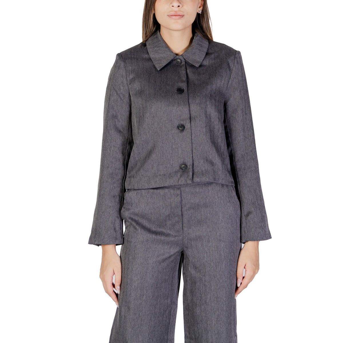 Jacqueline de Yong — Jacket 15336797 gray woman