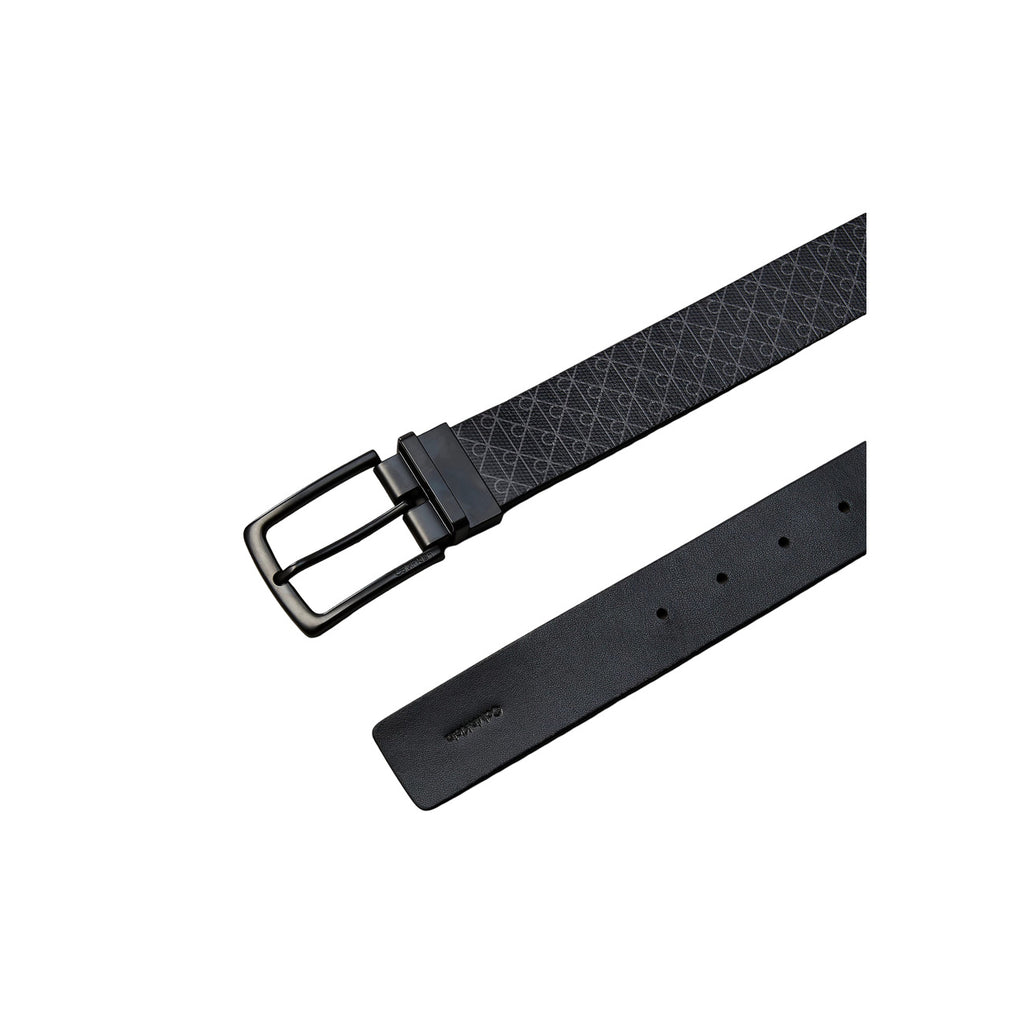 Calvin Klein — Black belt ref. CASUAL PIN AOP COATED 35MM ADJ/man