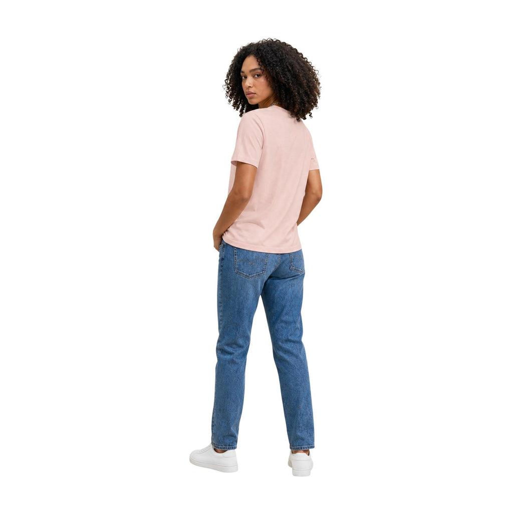 Calvin Klein Jeans — Roze T-shirt voor dames — afbeelding 4