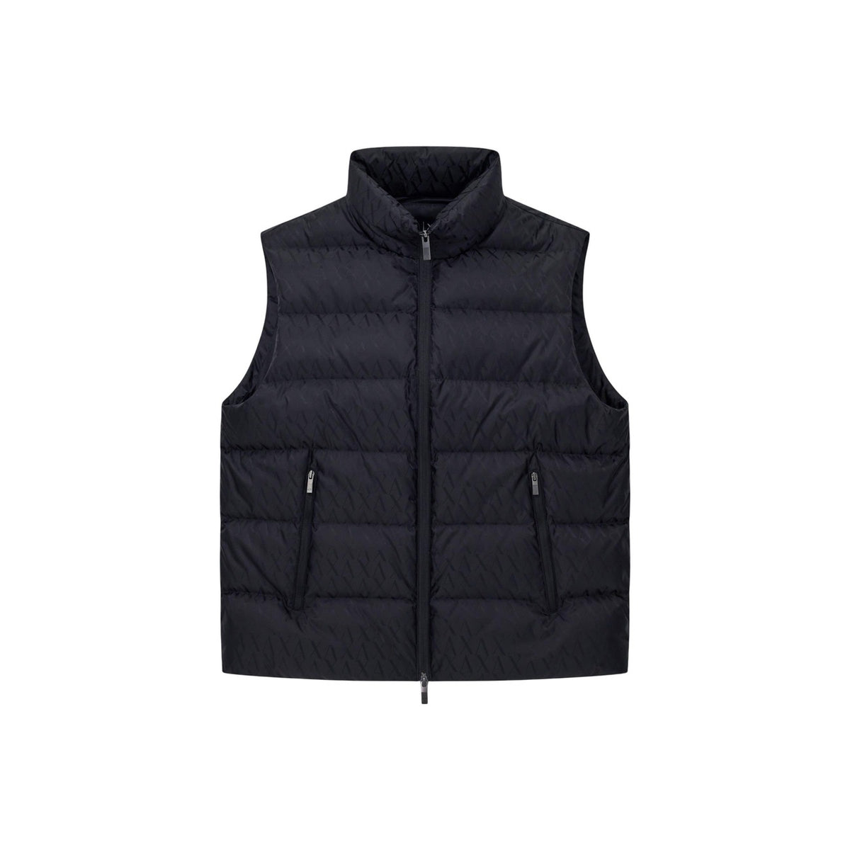 Armani Exchange — Gilet matelassé XM001581 noir homme — vue 2