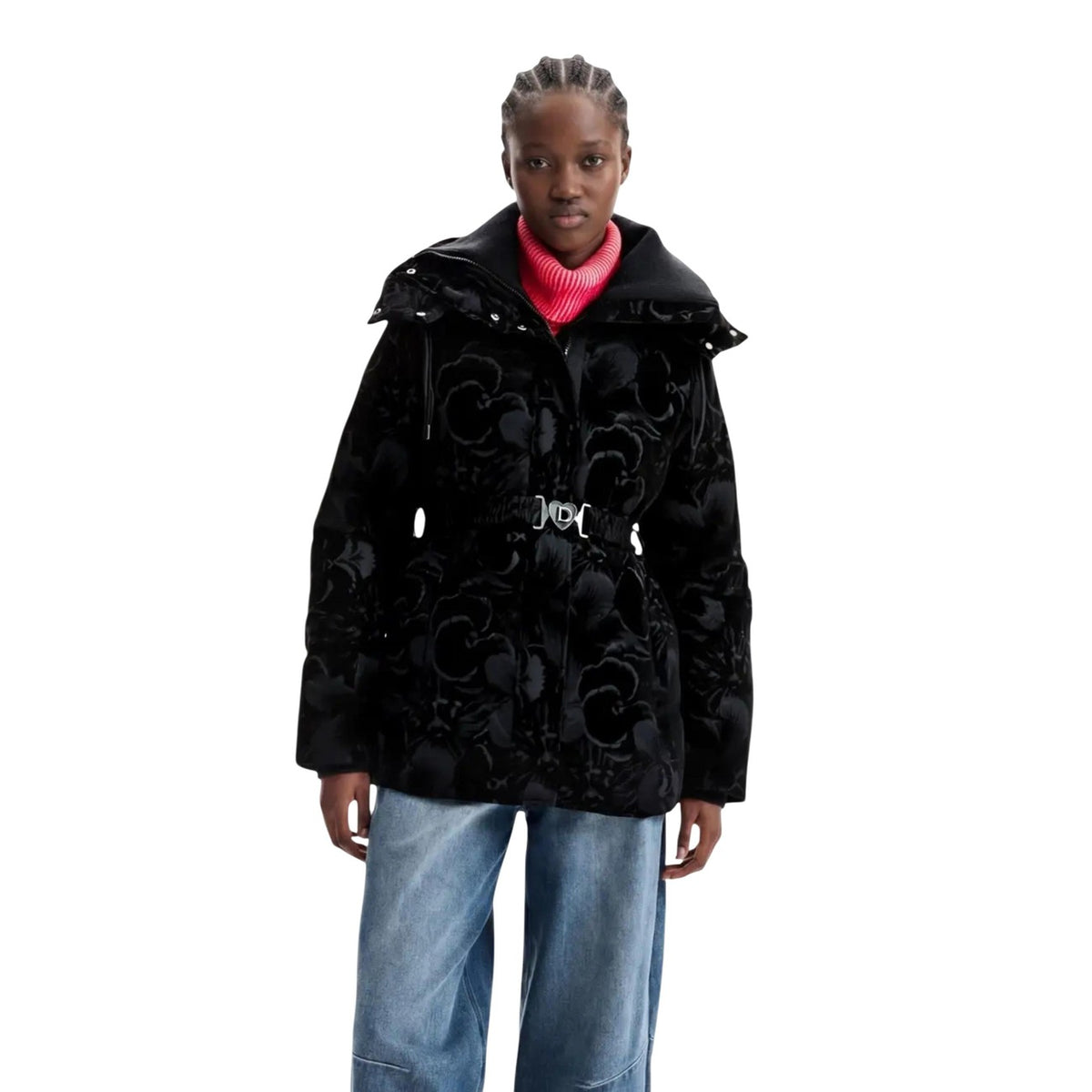 Desigual — Damen-Steppjacke Lucienne in Schwarz