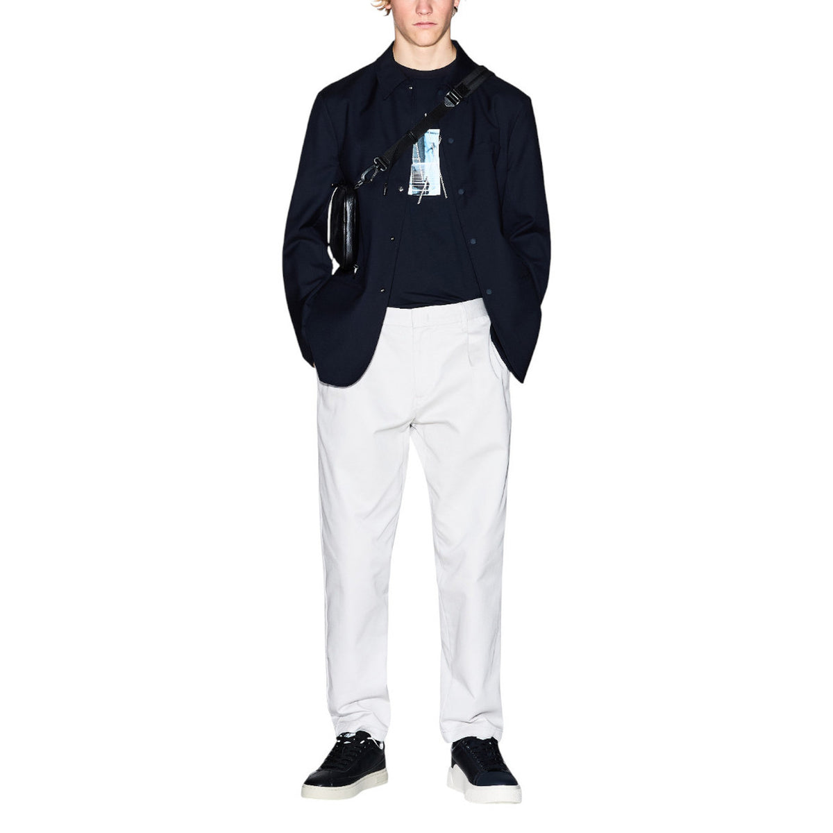 Armani Exchange — Veste XM001194 noire homme — vue 3