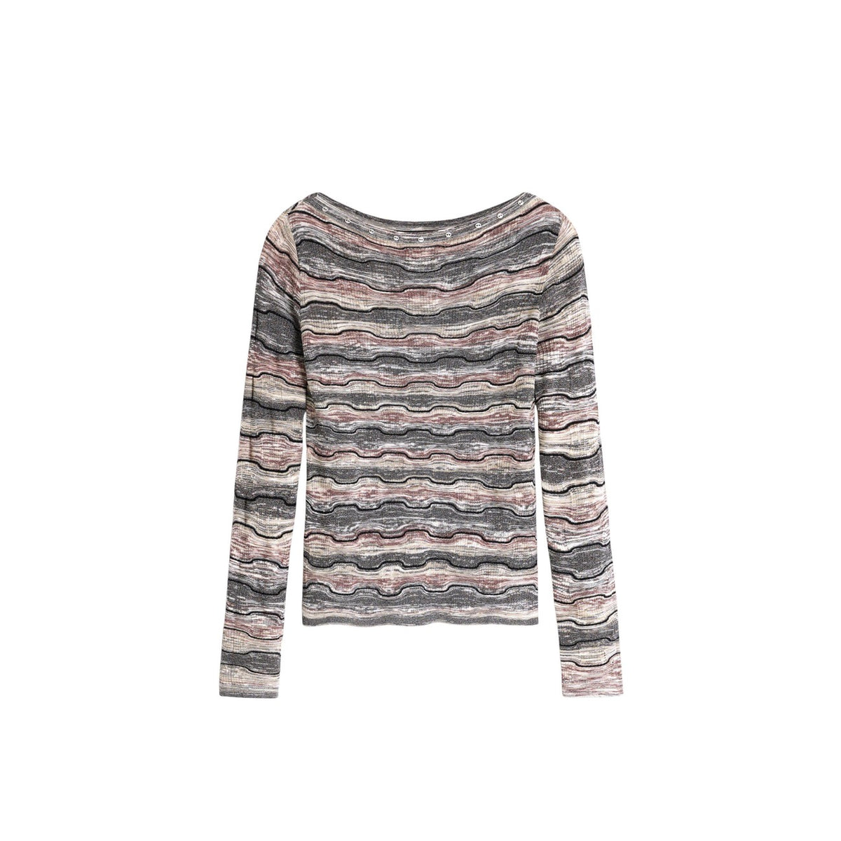 Desigual — Women’s gray Burt sweater — view 5