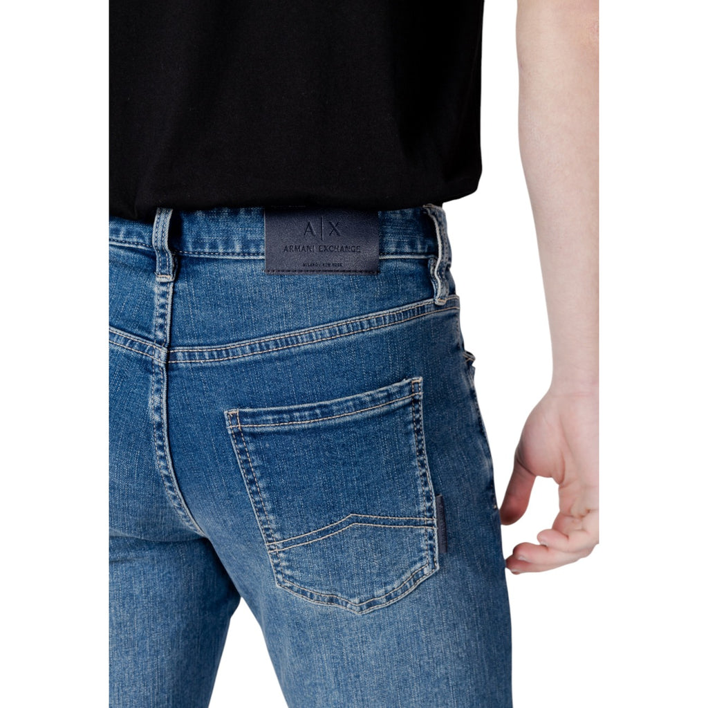 Armani Exchange — Jean stretch XM000070 bleu homme — vue 5