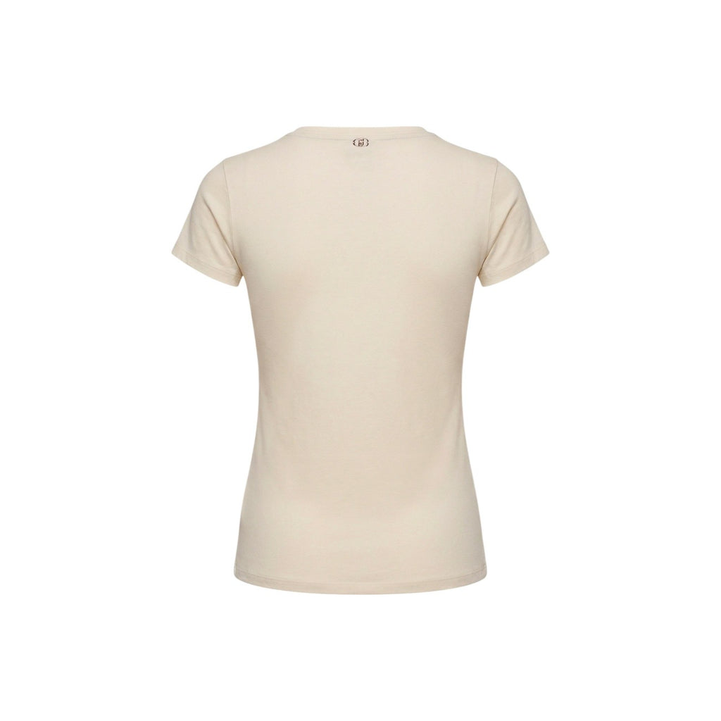 Liu Jo — Beige t-shirt ref. TA6155 JS923 woman — view 4