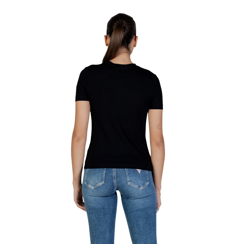 Guess Active – T-Shirt V6RI07 J1314 Damen schwarz — Ansicht 3