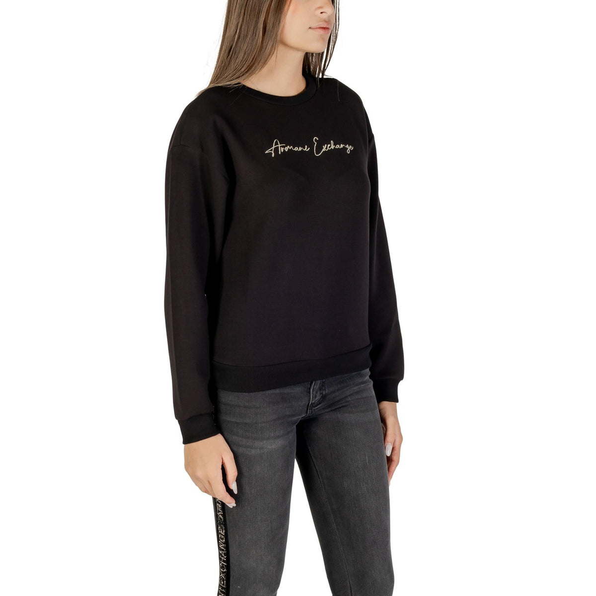 Armani Exchange — Sweat XW000835 noir femme — vue 3