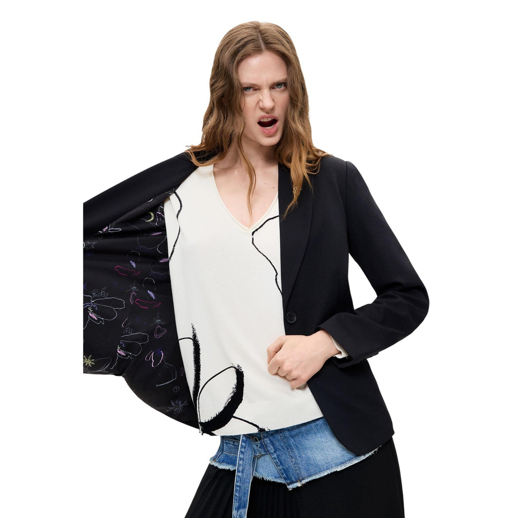 Desigual — jas Nino zwart voor dames — afbeelding 5