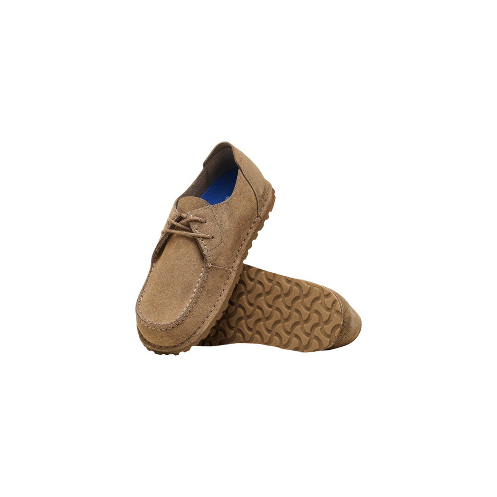 Birkenstock — Utti Lace in beige leather — view 4
