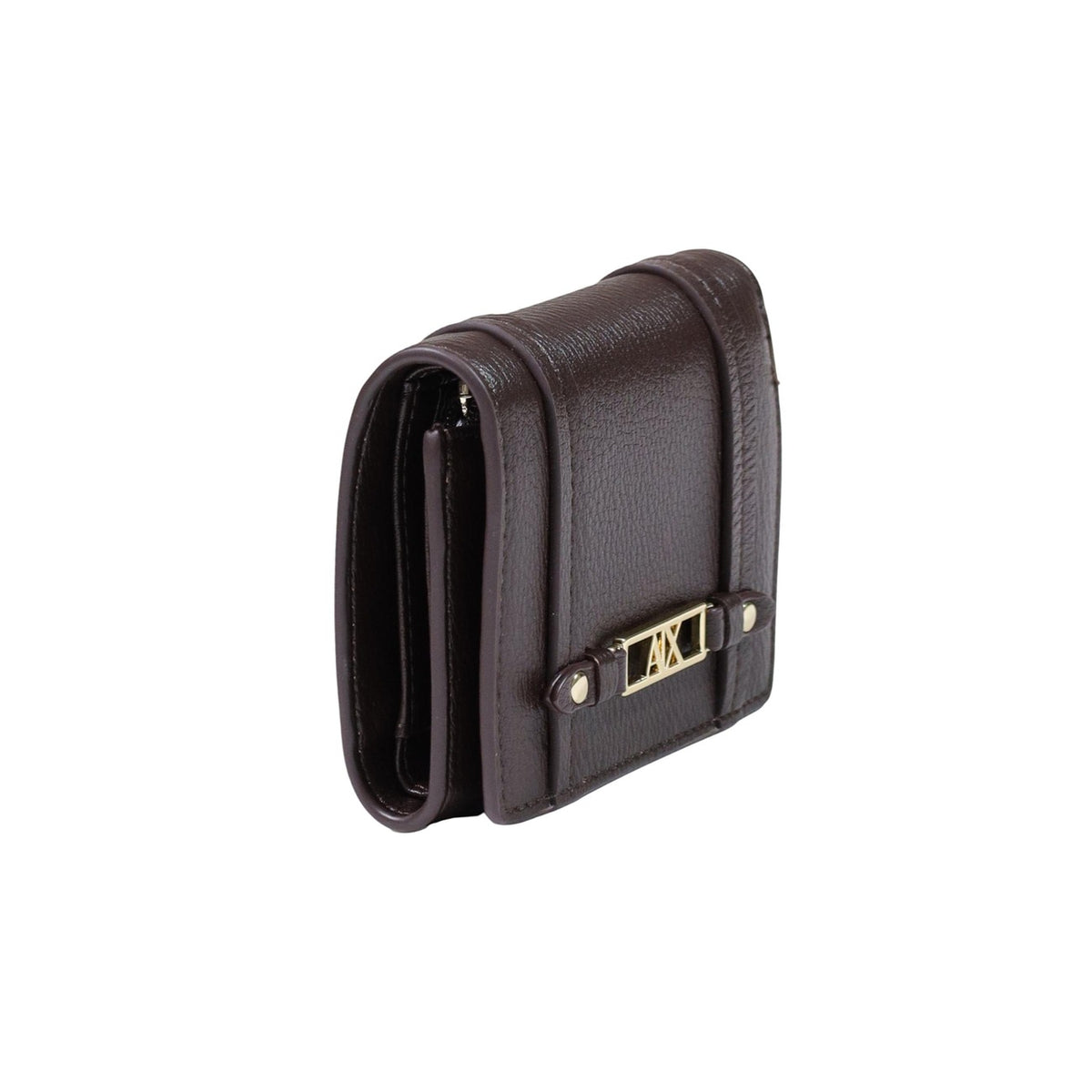 Armani Exchange — Compacte portemonnee XW002613 bruin dames — afbeelding 2