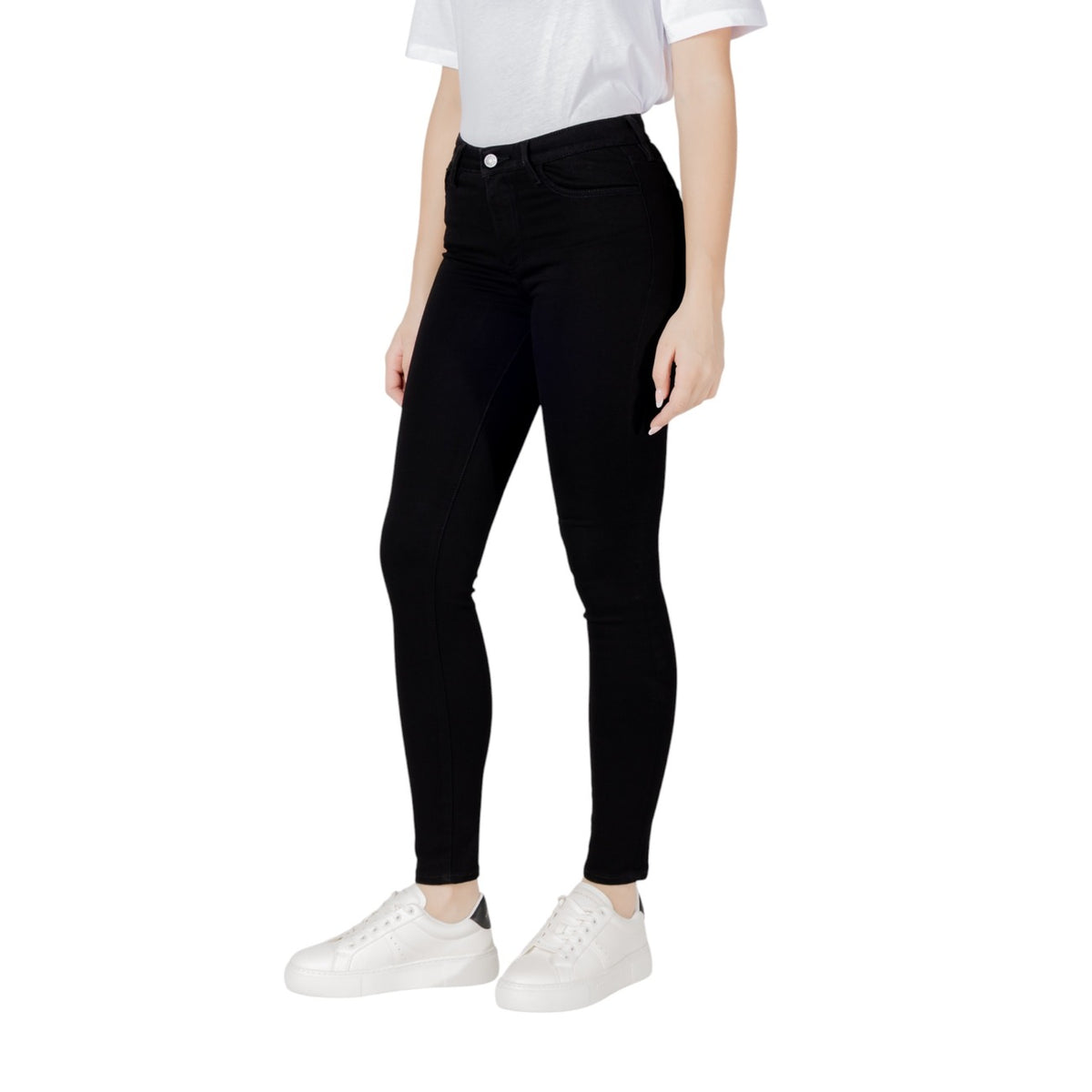 Armani Exchange — Jean XW000123 noir femme — vue 2