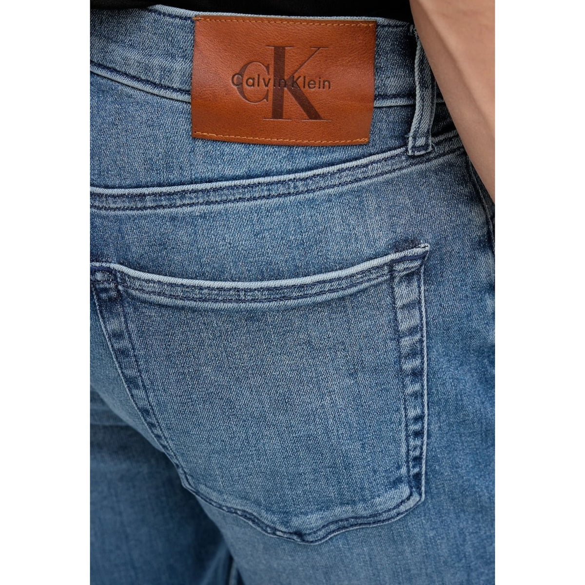 Calvin Klein Jeans — Jean LV04RE782G bleu stretch homme — vue 4