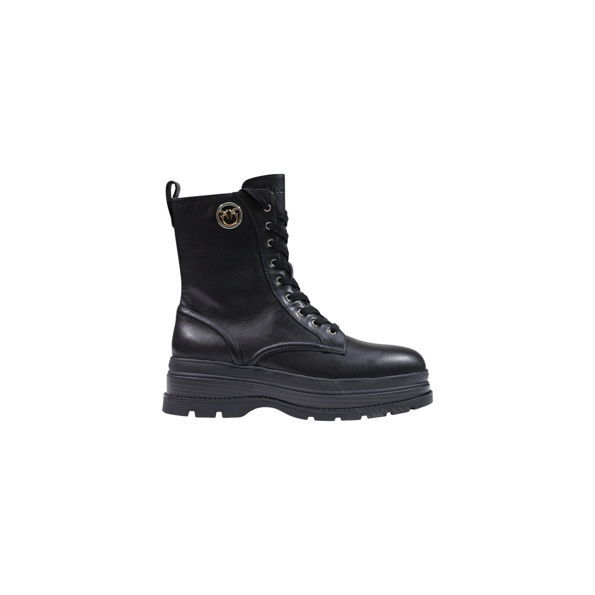 Pinko — Eva 05 boots in black leather for women