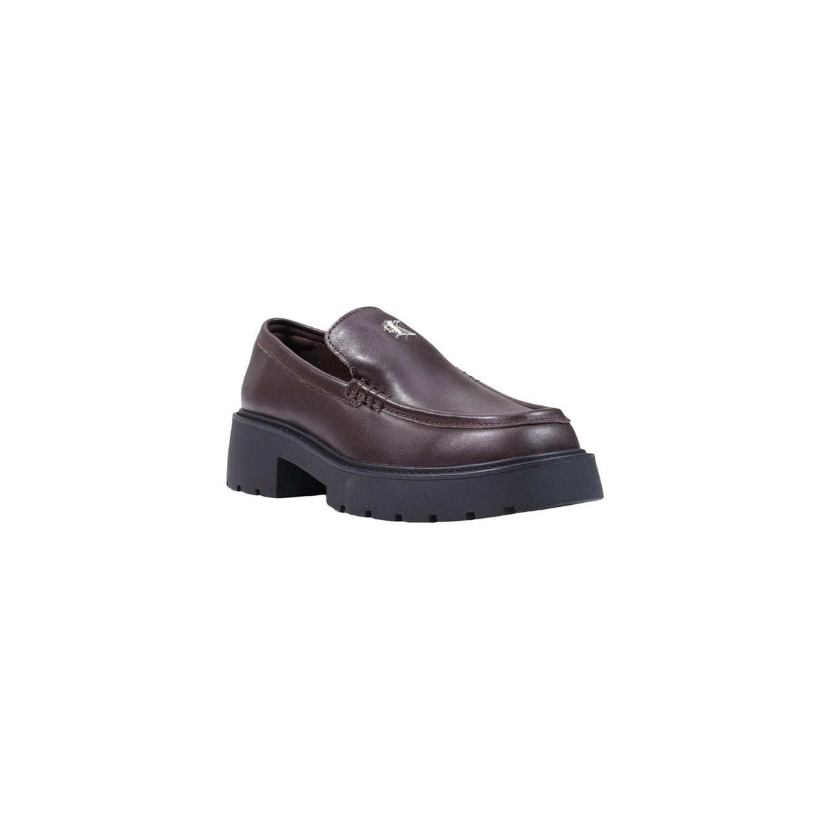 Calvin Klein — Baskets bordeaux femme — vue 2