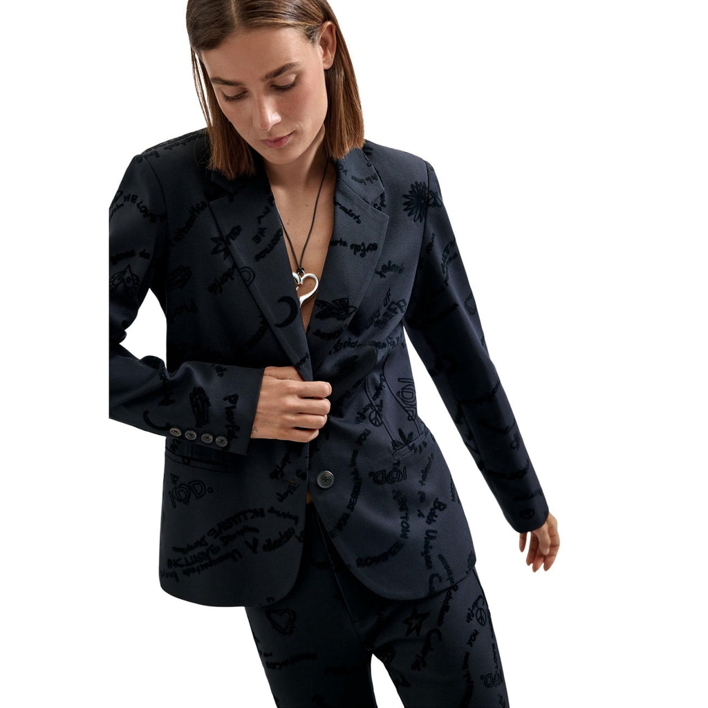 Desigual — Blazer Dora noir femme — vue 2