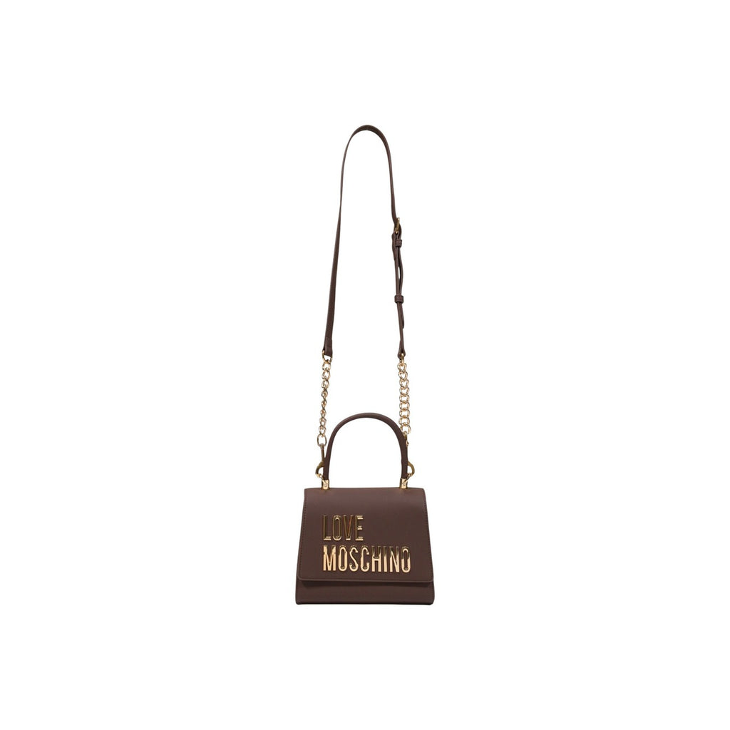 Love Moschino — Brown handbag 20 × 16 × 10 cm women — view 4