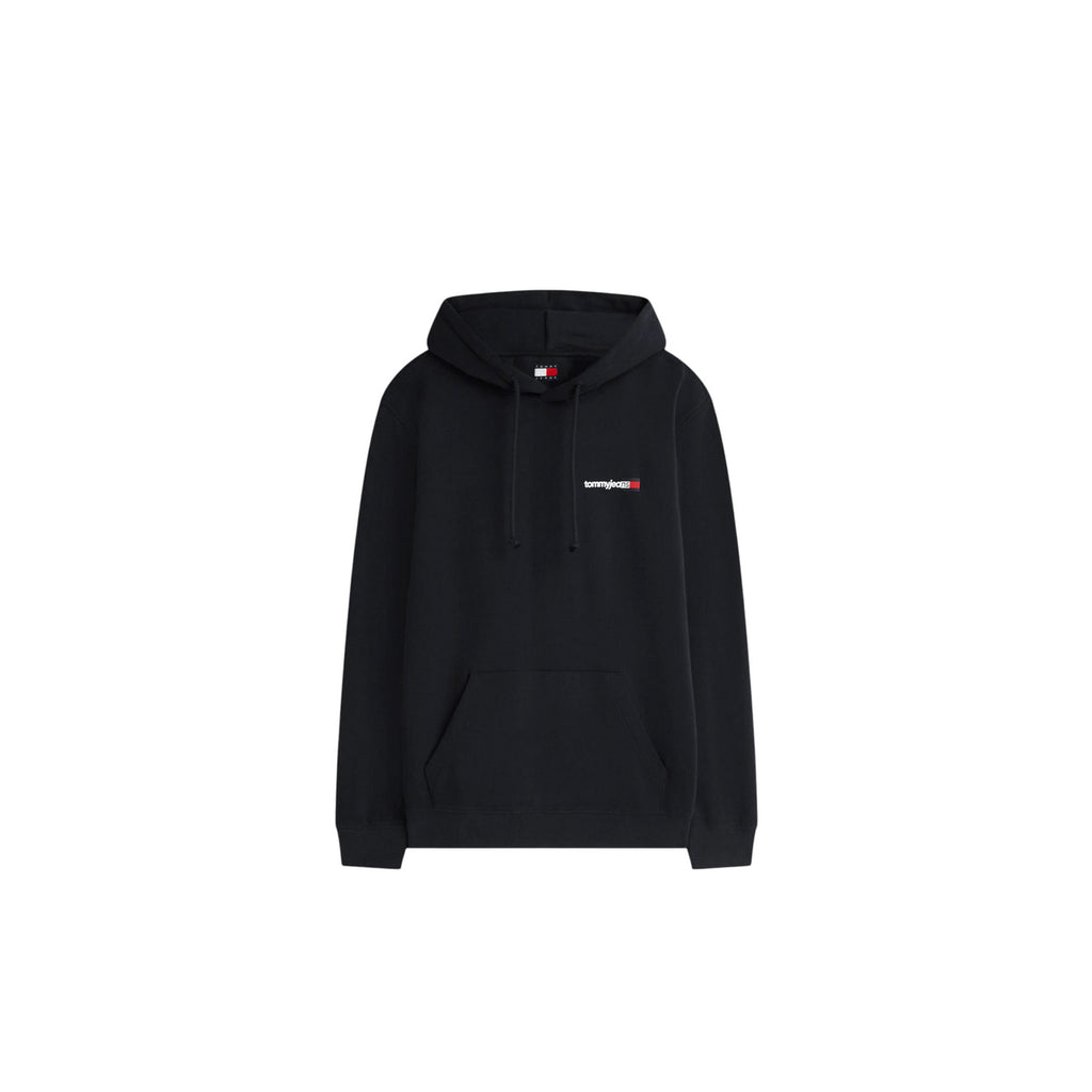 Tommy Jeans — Zwarte sweater van biologisch katoen voor heren — afbeelding 2