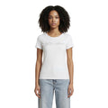 EA7 — T-shirt blanc femme — 7W000978 AF10373