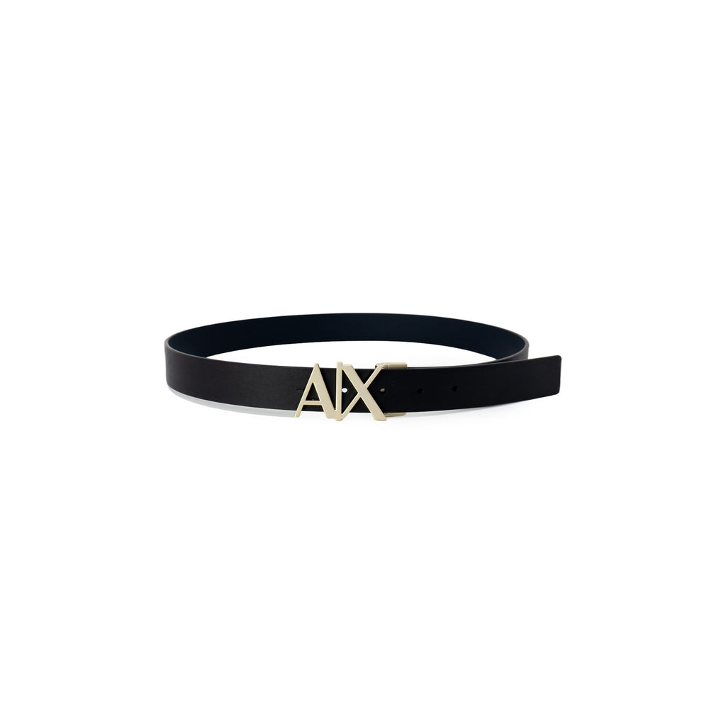 Armani Exchange — Men's blue leather belt