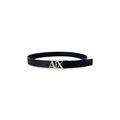 Armani Exchange — Men's blue leather belt