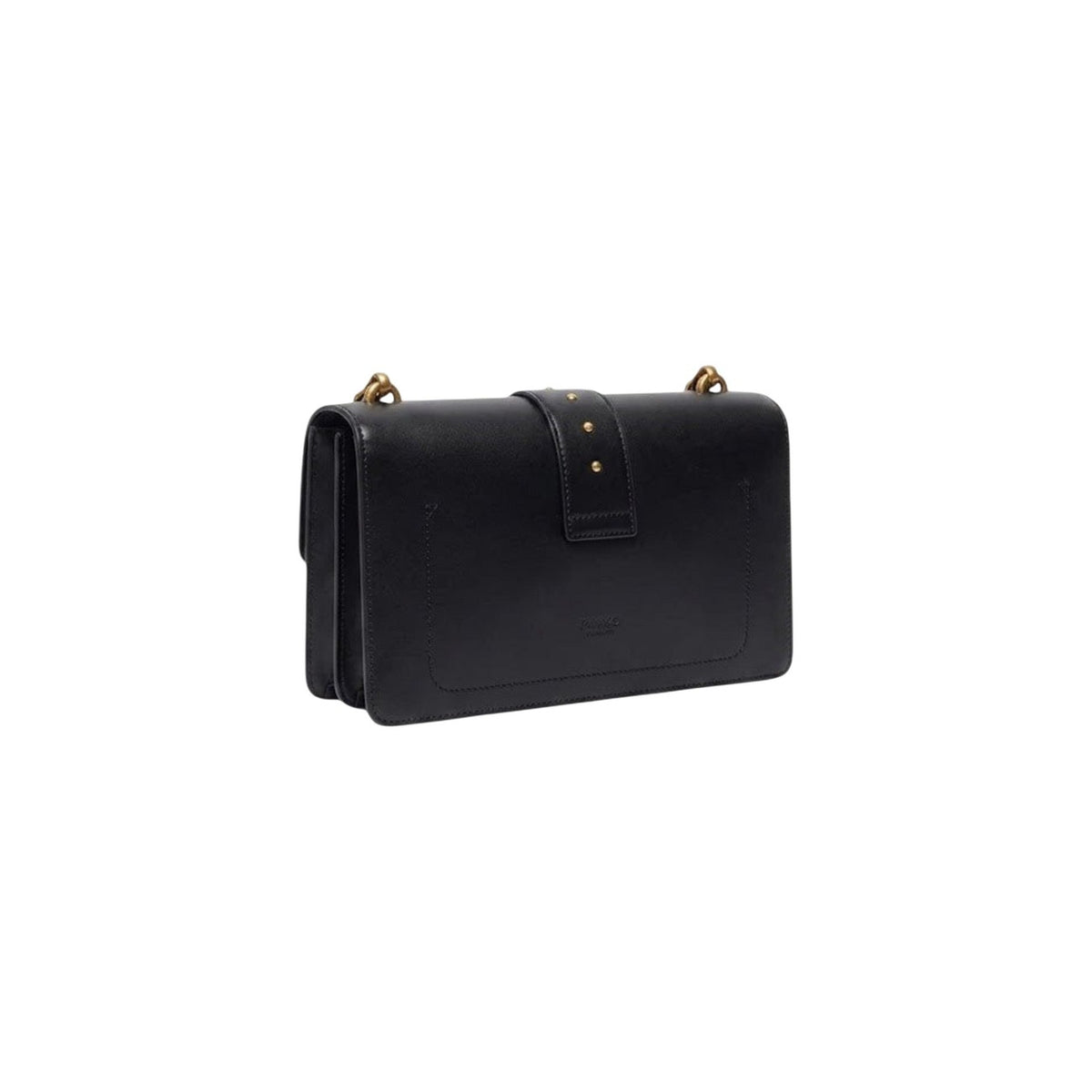 Pinko — Sac Love One Mini New Buckle noir femme — vue 2