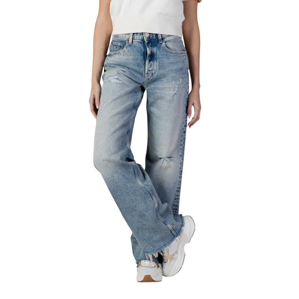 Tommy Jeans — Jean DW0DW22437 bleu en coton stretch femme