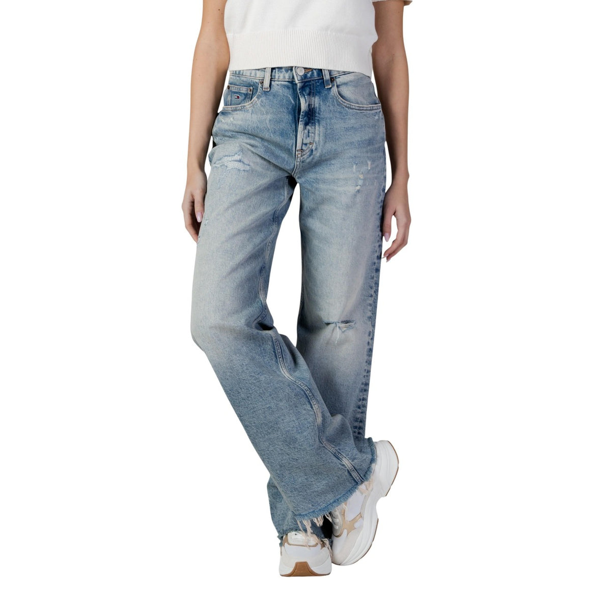 Tommy Jeans — Women's blue stretch cotton jeans DW0DW22437