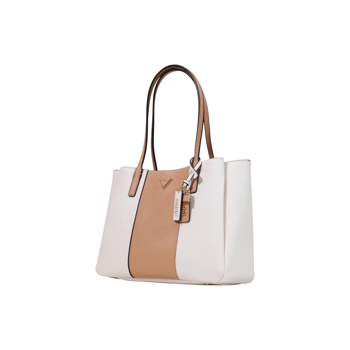 Guess — Tasche Bramina Small Satche für Damen - Farbe beige — Ansicht 3