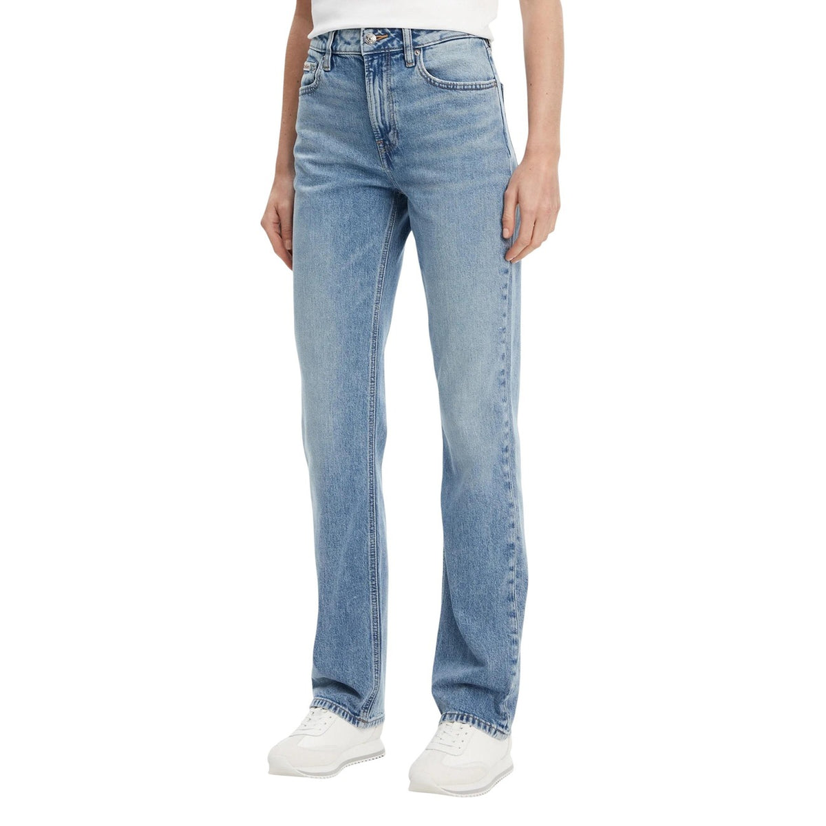 Calvin Klein Jeans — Jeans LV047B914G voor dames, stretch, azuurblauw