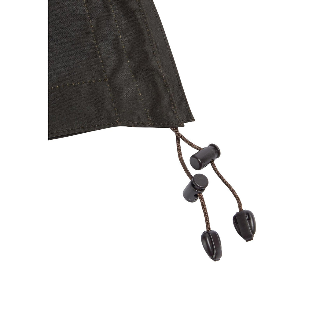 Barbour — Green Sylkoil Classic Hood — view 3