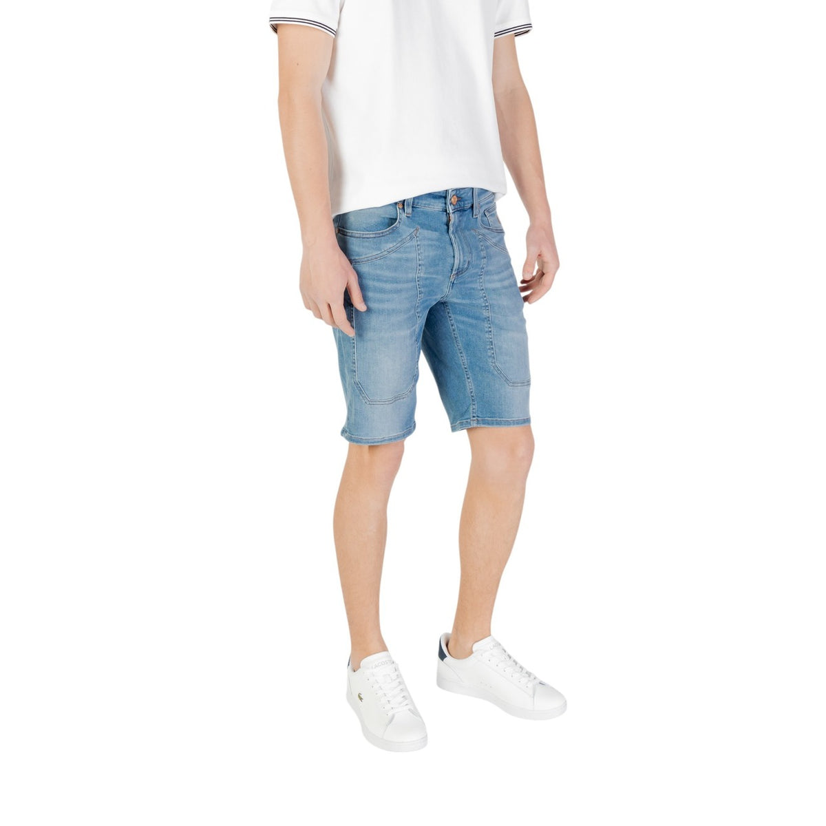 Jeckerson — Bermuda JUPBE001JAYDE001 DNDTFDENI021 D071 bleu homme — vue 3
