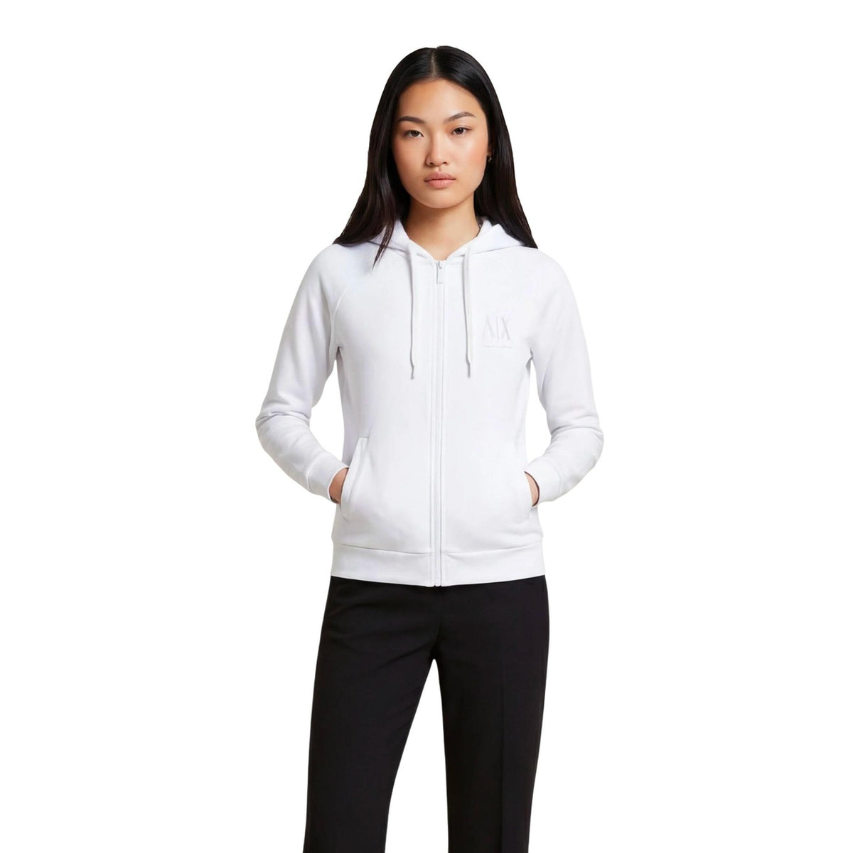 Armani Exchange — Women’s stretch sweatshirt — view 6