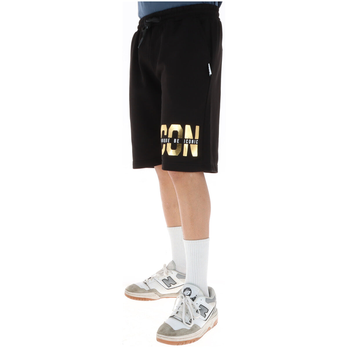 Icon — Bermuda IUB019 noir homme — vue 3