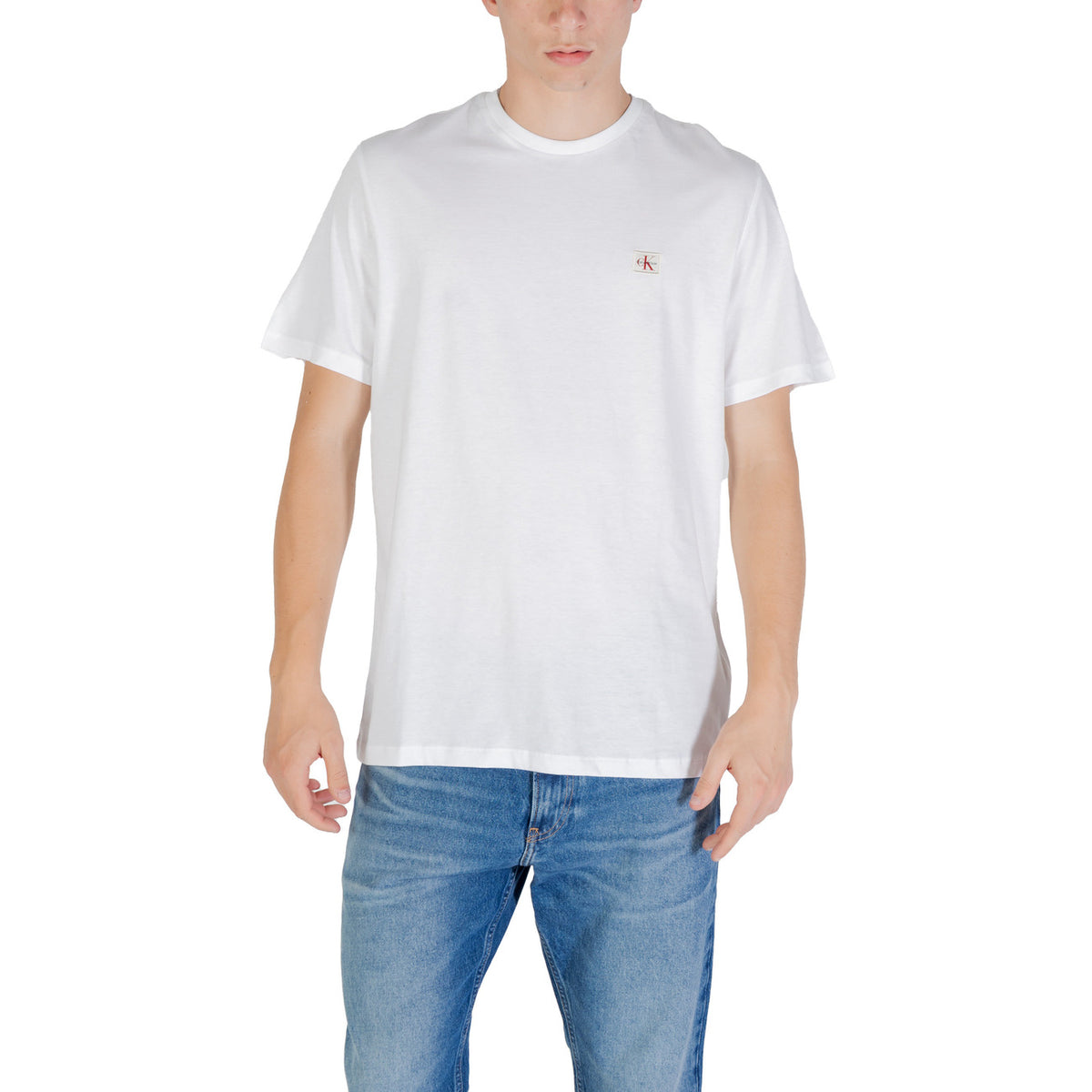 Calvin Klein Jeans — T-shirt LV04RC272G noir homme — vue 5