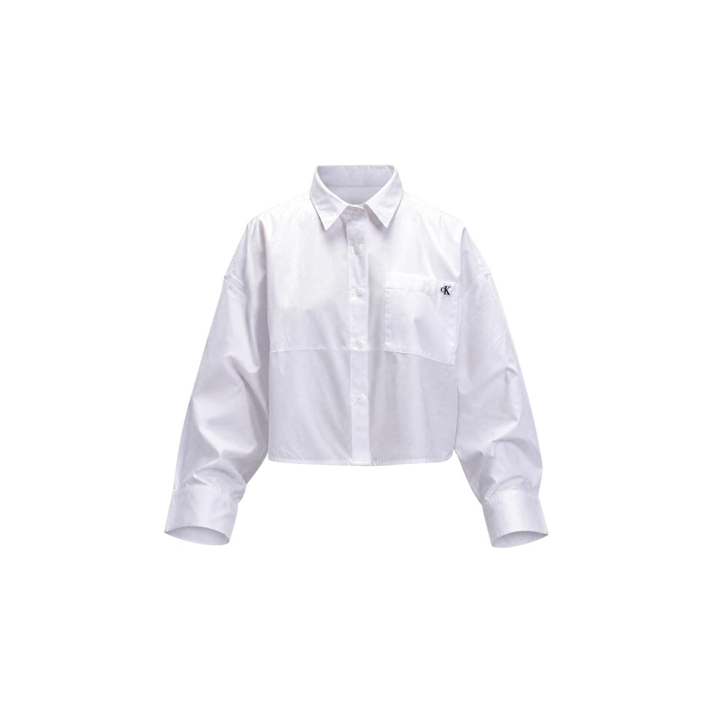 Calvin Klein Jeans — Witte blouse dames — afbeelding 2