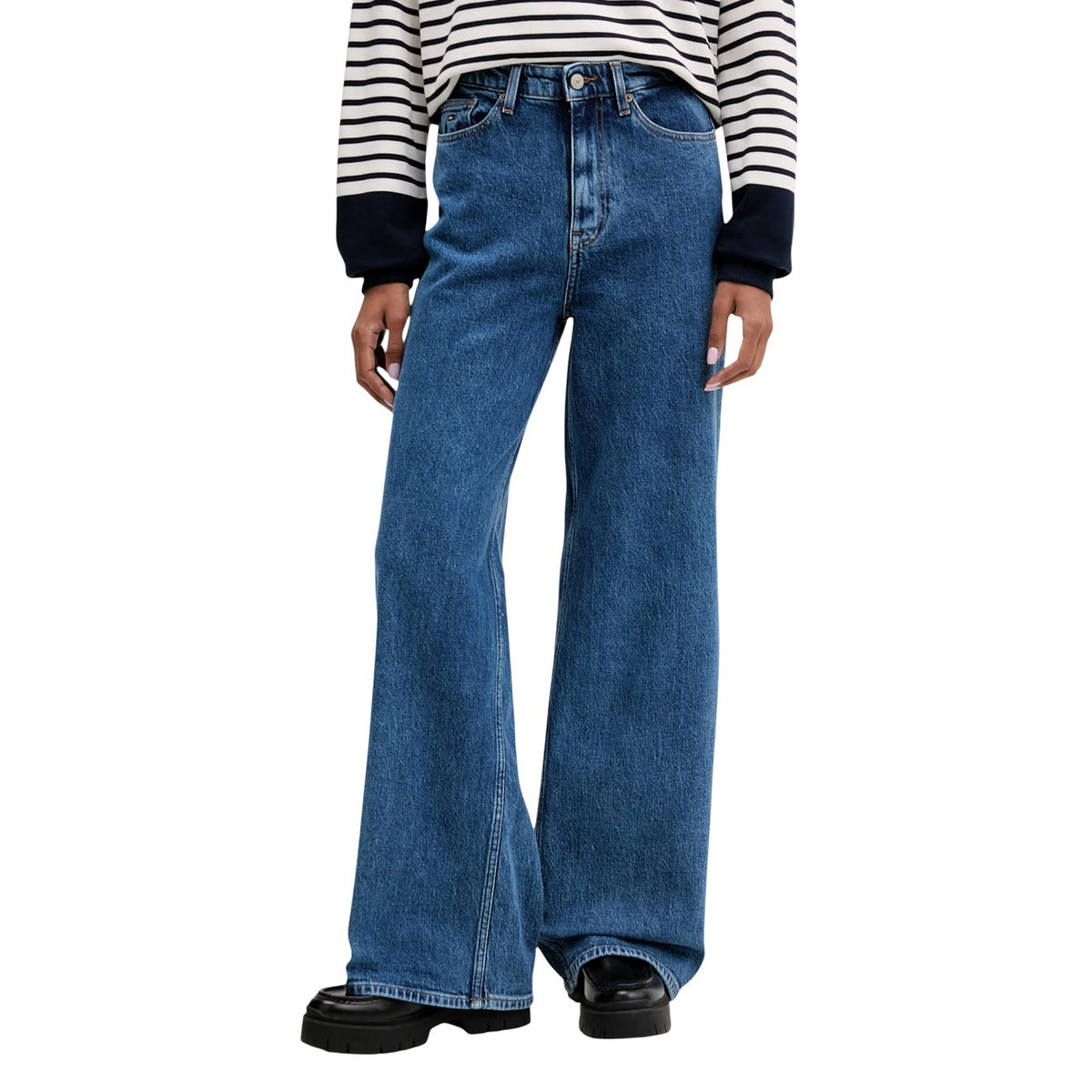 Tommy Jeans — Women's azure blue stretch cotton jeans