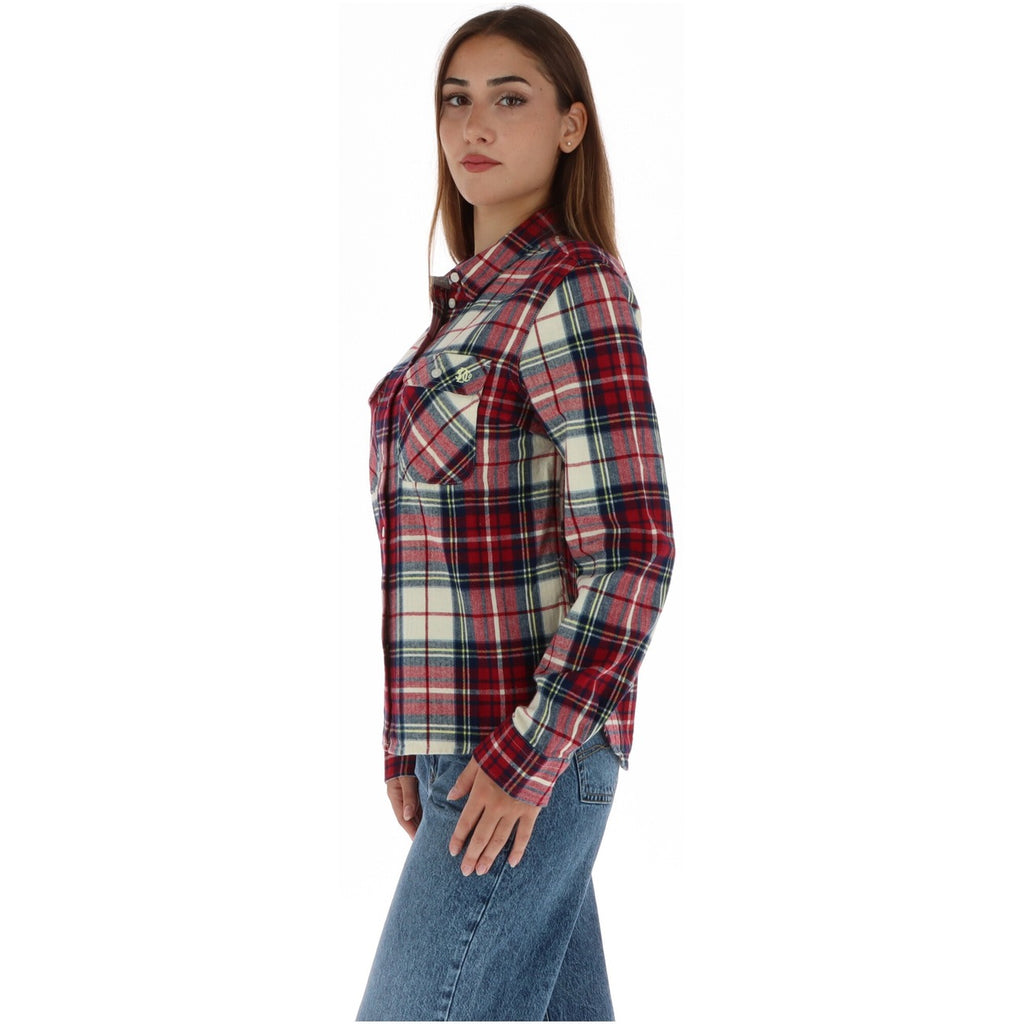 Superdry — Chemise W4010596A rouge femme — vue 2