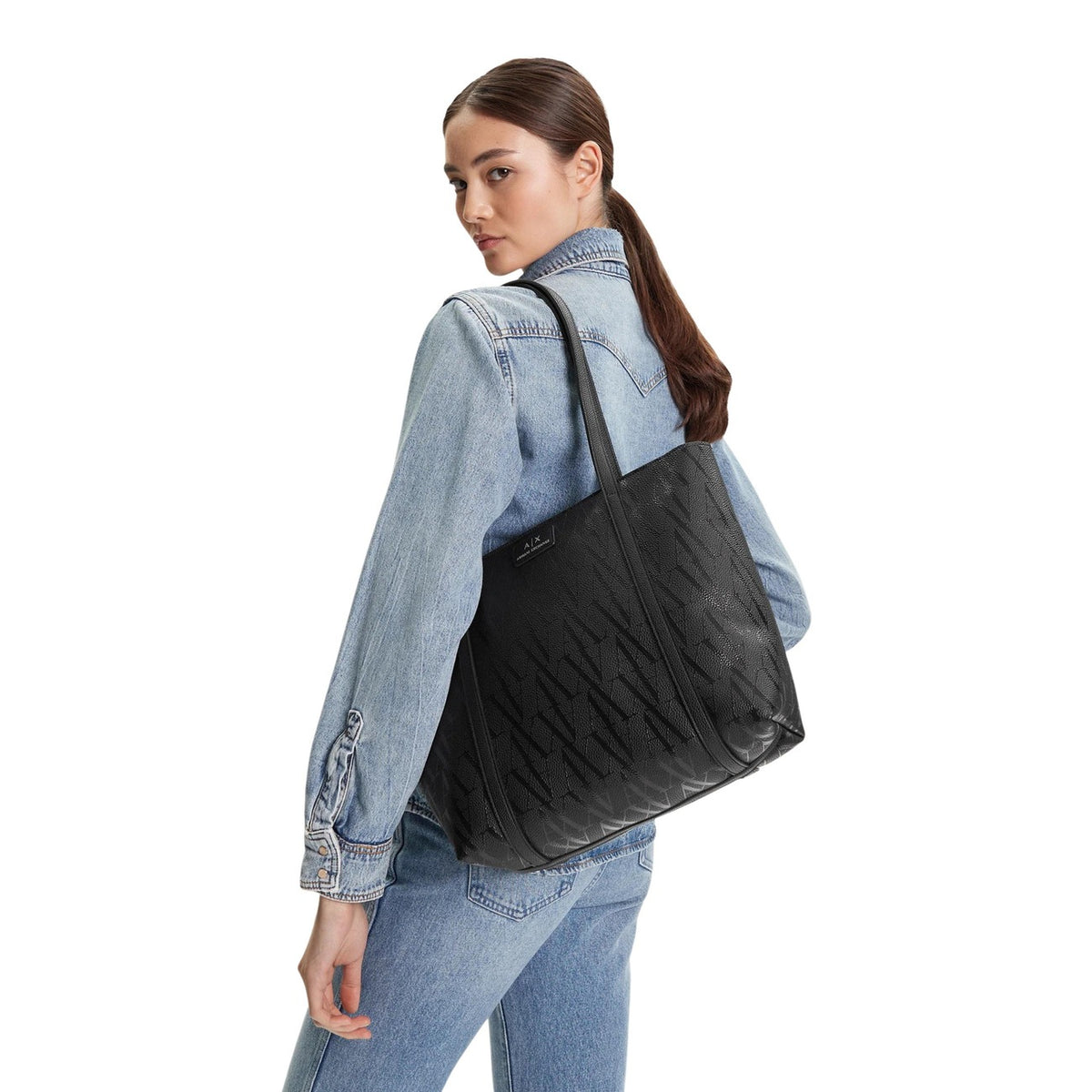 Armani Exchange — Women’s black bag — view 2