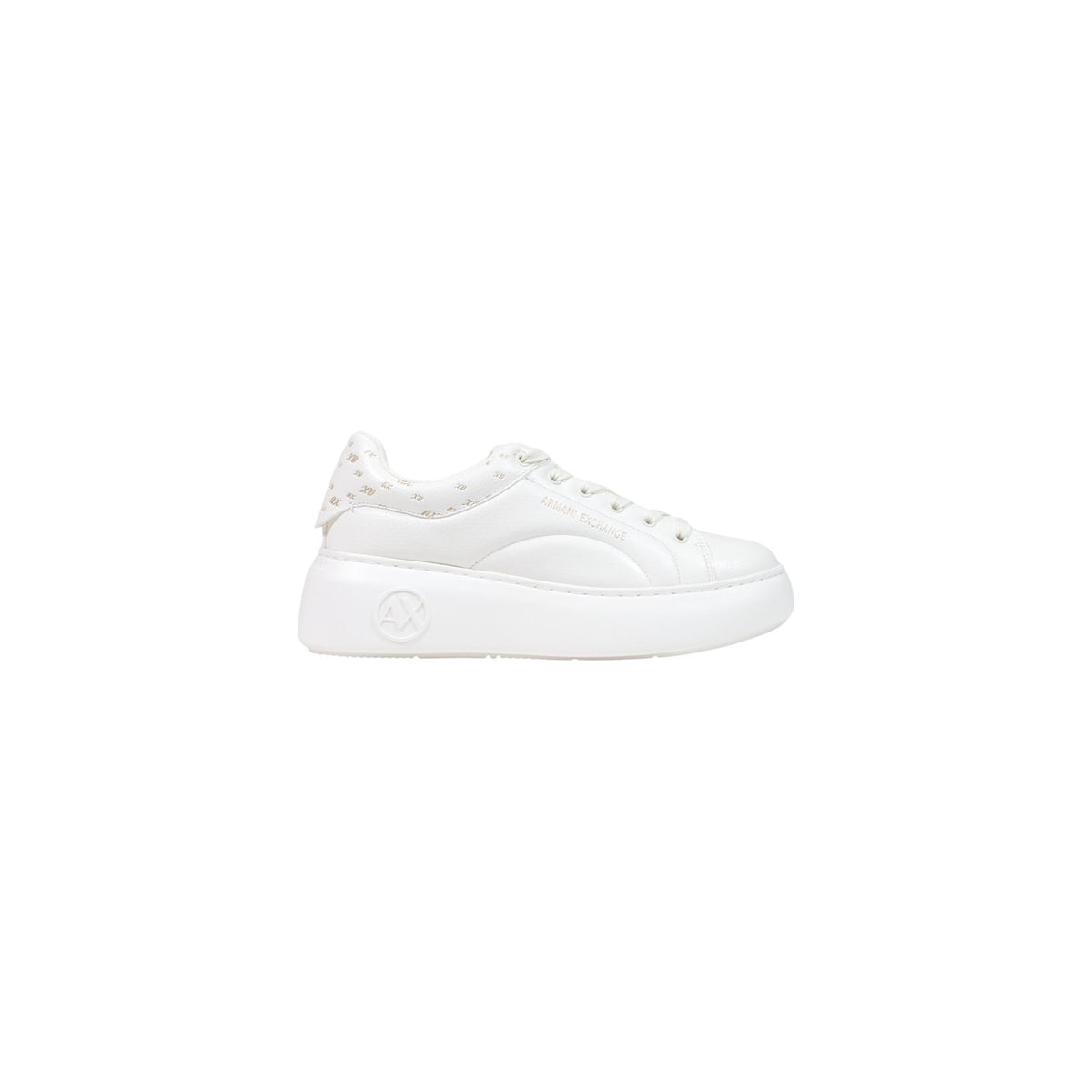 Armani Exchange — Weiße Damen-Sneaker