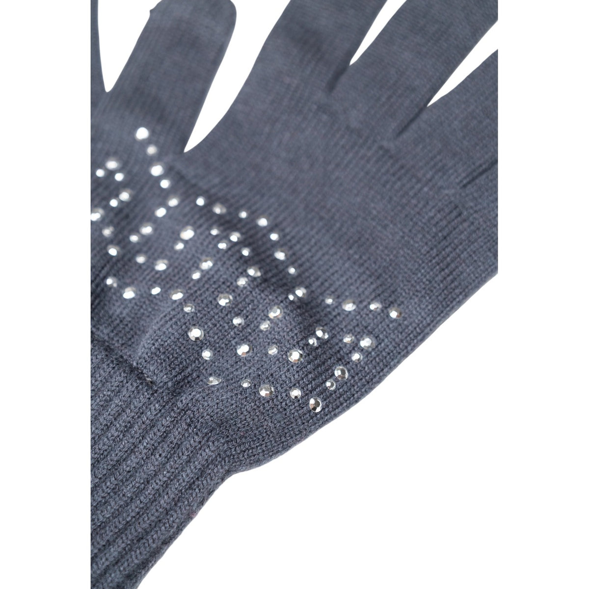 Pieces — Gants 17152040 gris femme — vue 4