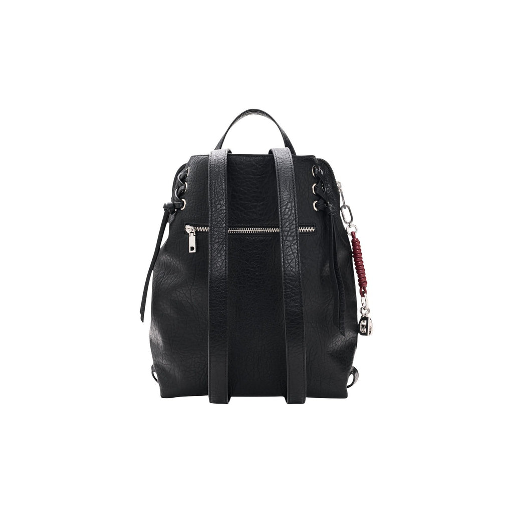 Desigual — Tas Half Logo Luena Nf B zwart dames — afbeelding 3