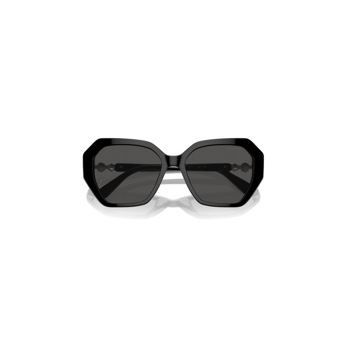 Swarovski — Lunettes de soleil noir femme — vue 3