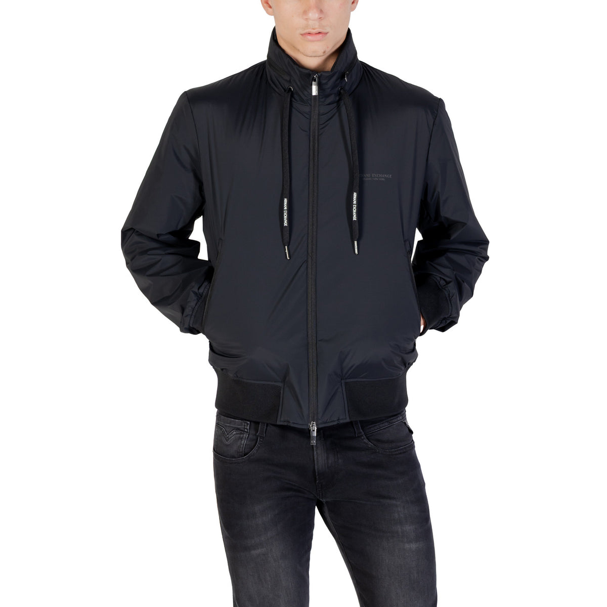 Armani Exchange — Veste stretch XM001583 noire homme — vue 5