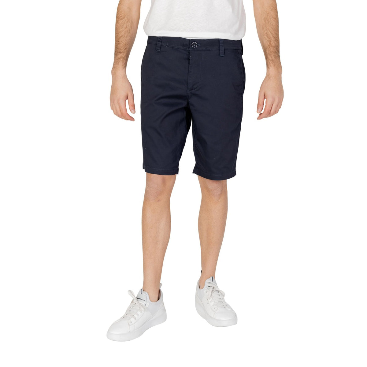 Armani Exchange — Men's stretch Bermuda shorts — view 6