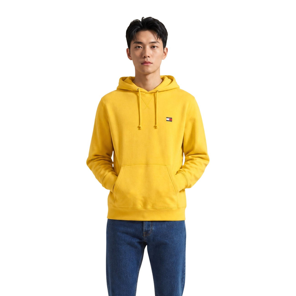 Tommy Jeans — Men’s yellow hoodie