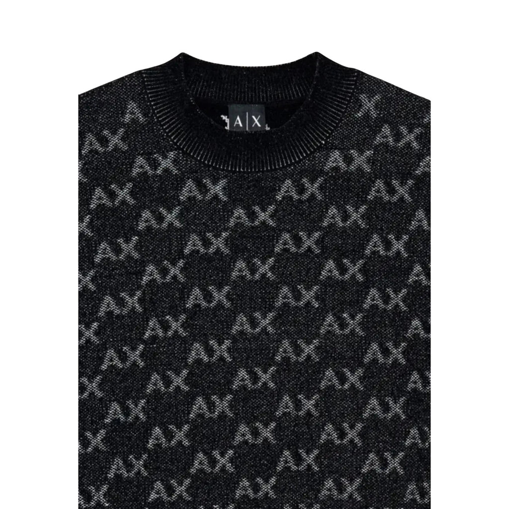 Armani Exchange — Pullover XM002992 Schwarz Herren — Ansicht 3