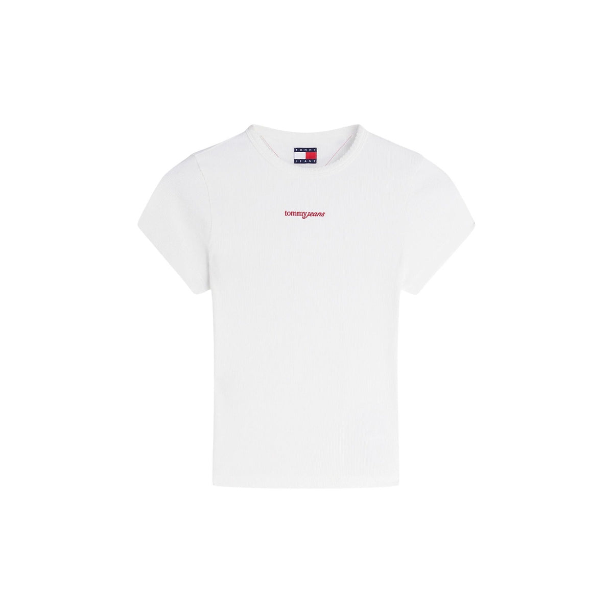 Tommy Jeans — T-shirt blanc femme — vue 5