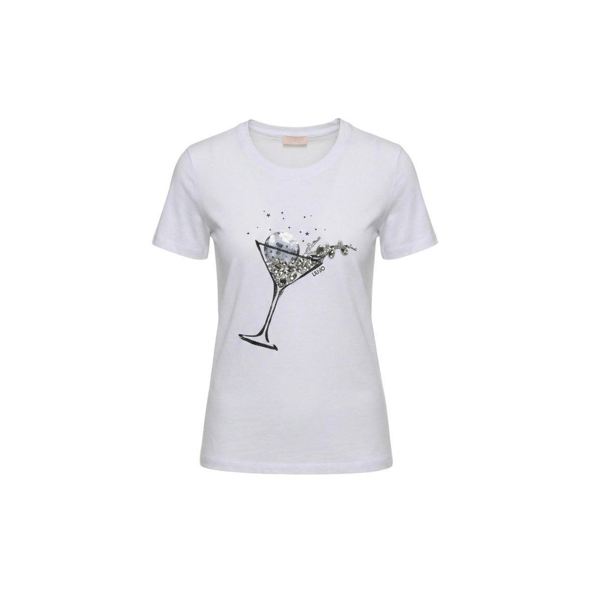 Liu Jo — T-shirt wit ref. WA6237 JS923 voor dames — afbeelding 5