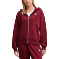 Calvin Klein Jeans — Damen-Kapuzenjacke mit Reißverschluss LV047B270G Bordeaux